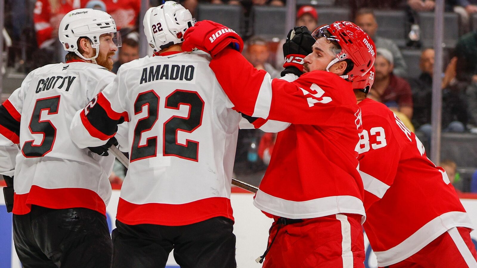 ‘It felt good to be a hockey player’: Red Wings’ Larkin on first game back from injury