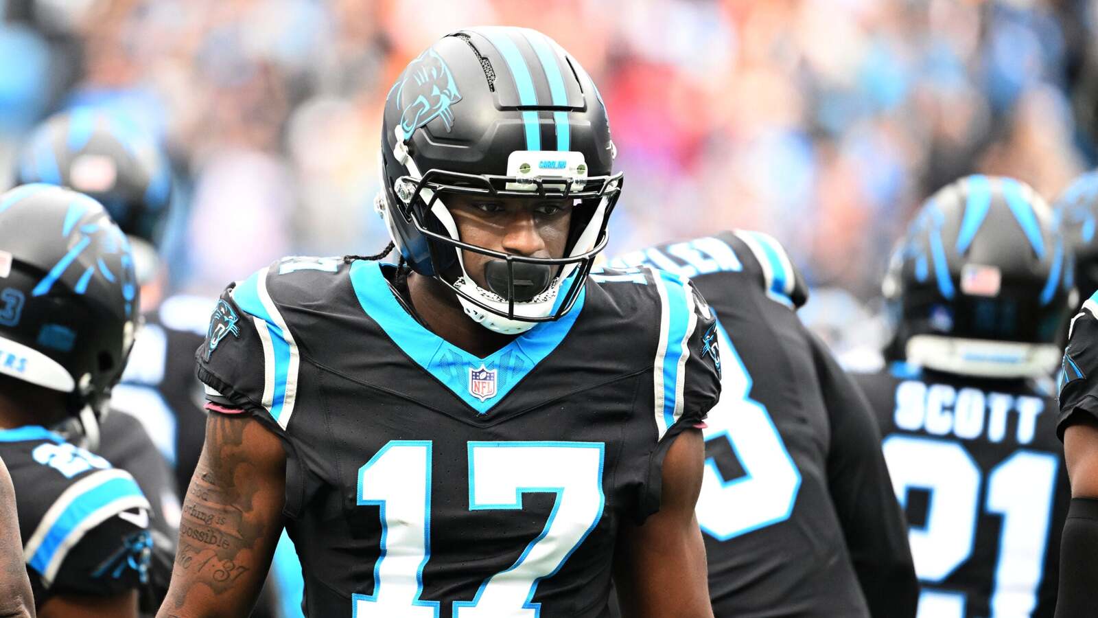 Xavier Legette recognizes what’s at stake with the Carolina Panthers this season and proving himself goes beyond Sundays