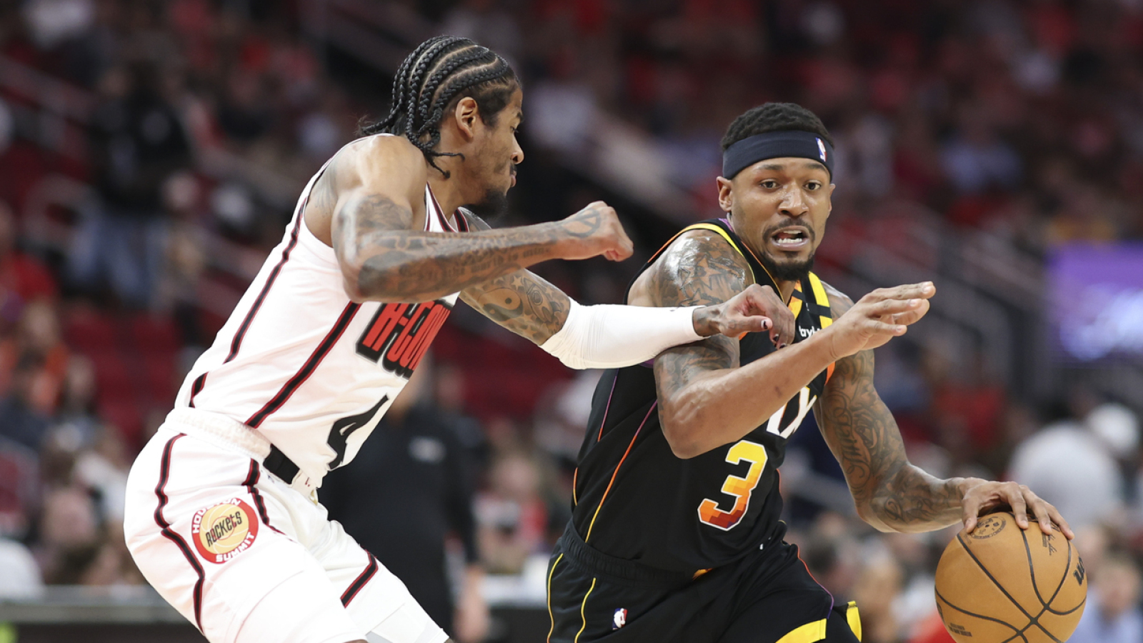 Suns bow out early, Beal shines in 111-104 loss to Rockets | Yardbarker