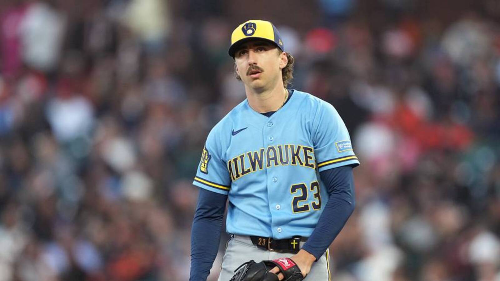 Pat Murphy Says Brewers Rookie Has Been 'Better Than' Ex-Cy Young Award Winner After Rough Outing