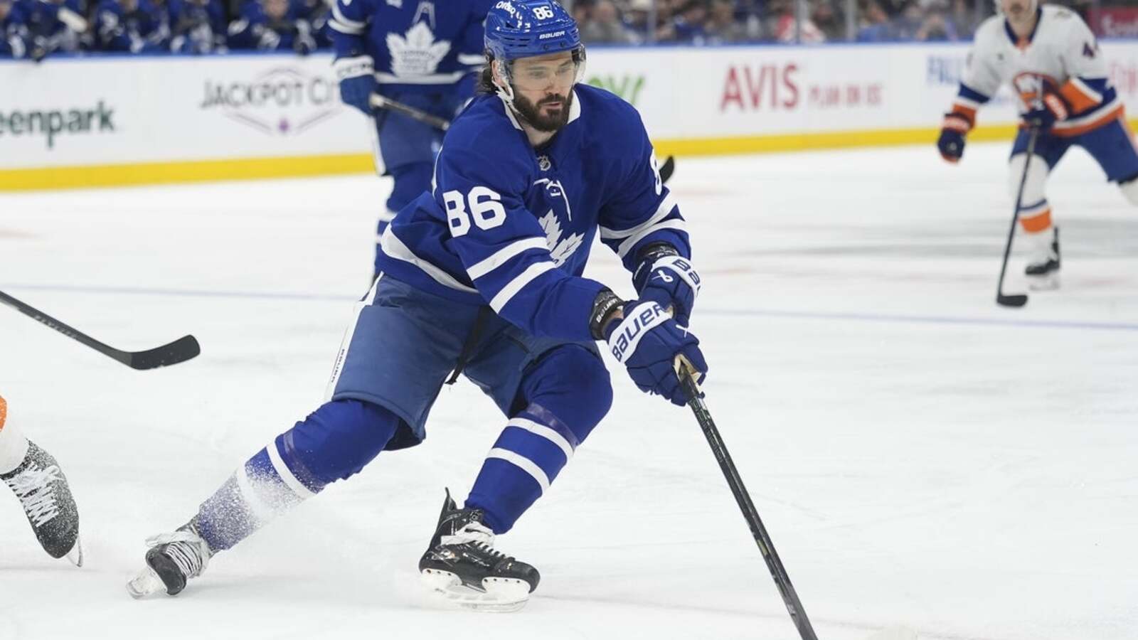 Kirill Marchenko faces former team as Maple Leafs meet Blue Jackets
