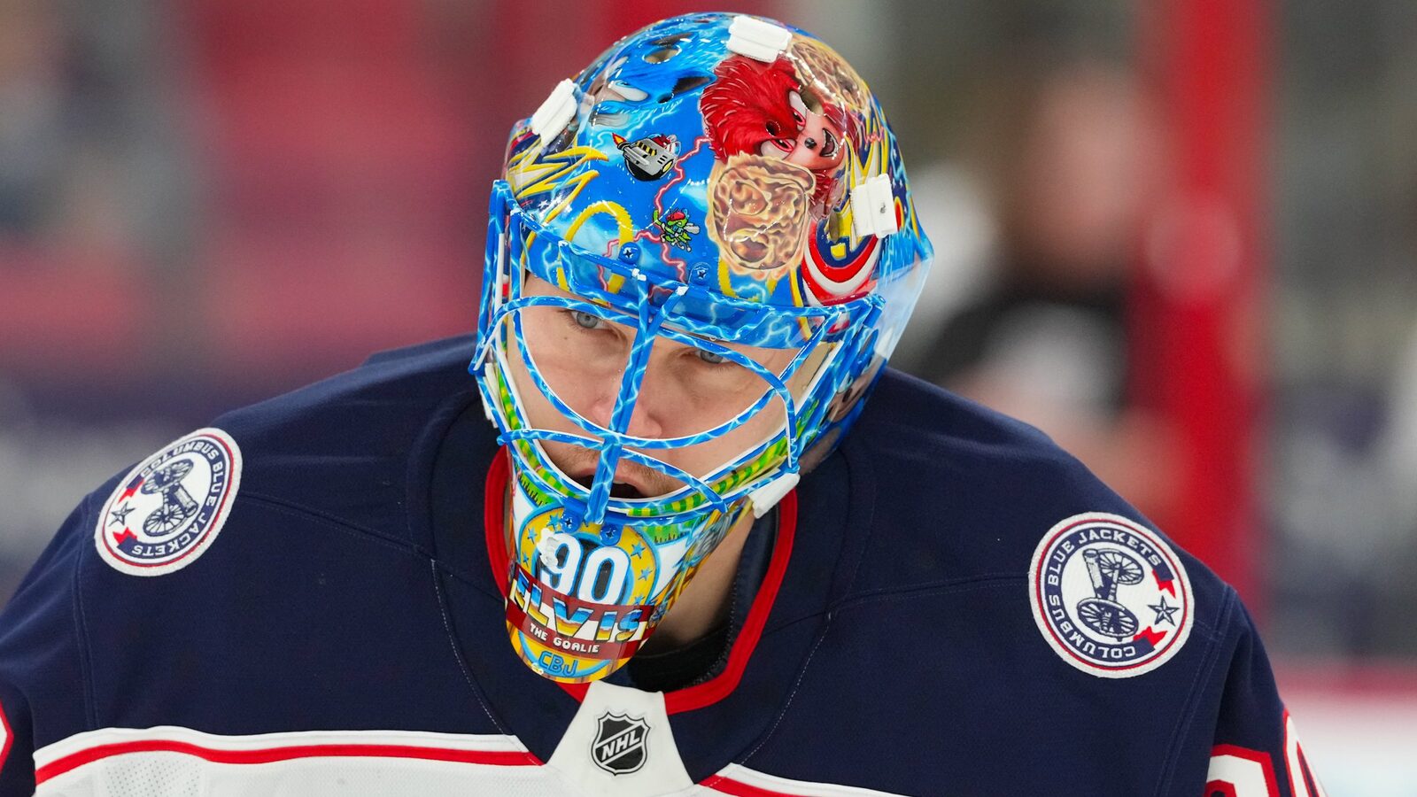 Blue Jackets' Elvis Merzlikins undergoes shoulder surgery, no timeline for return