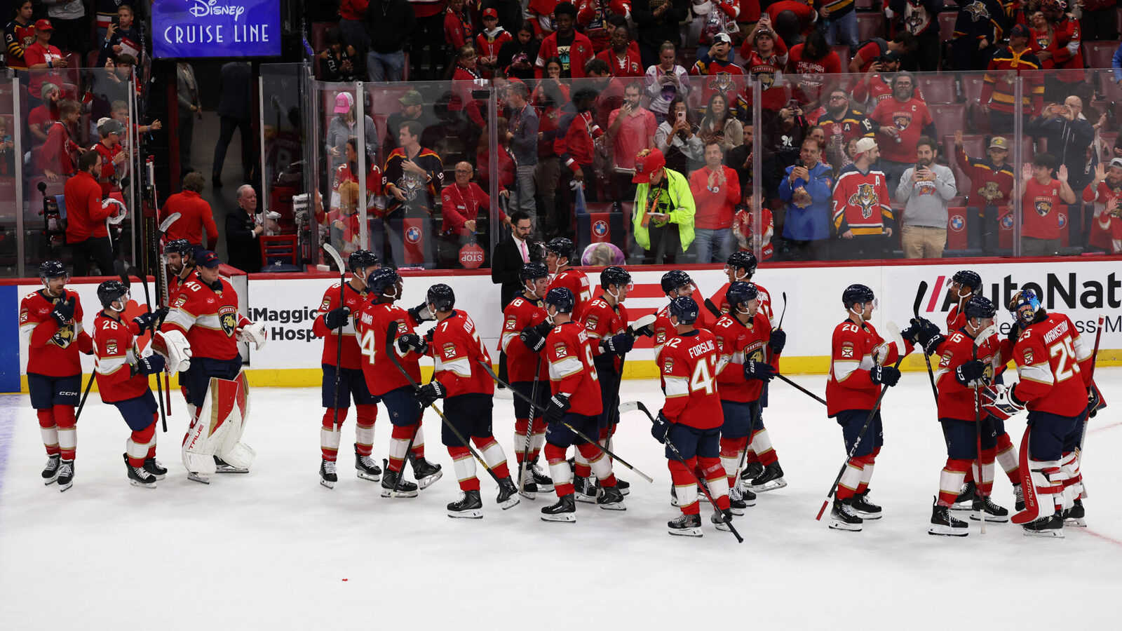 Panthers become first NHL team to record natural hat trick in three straight games