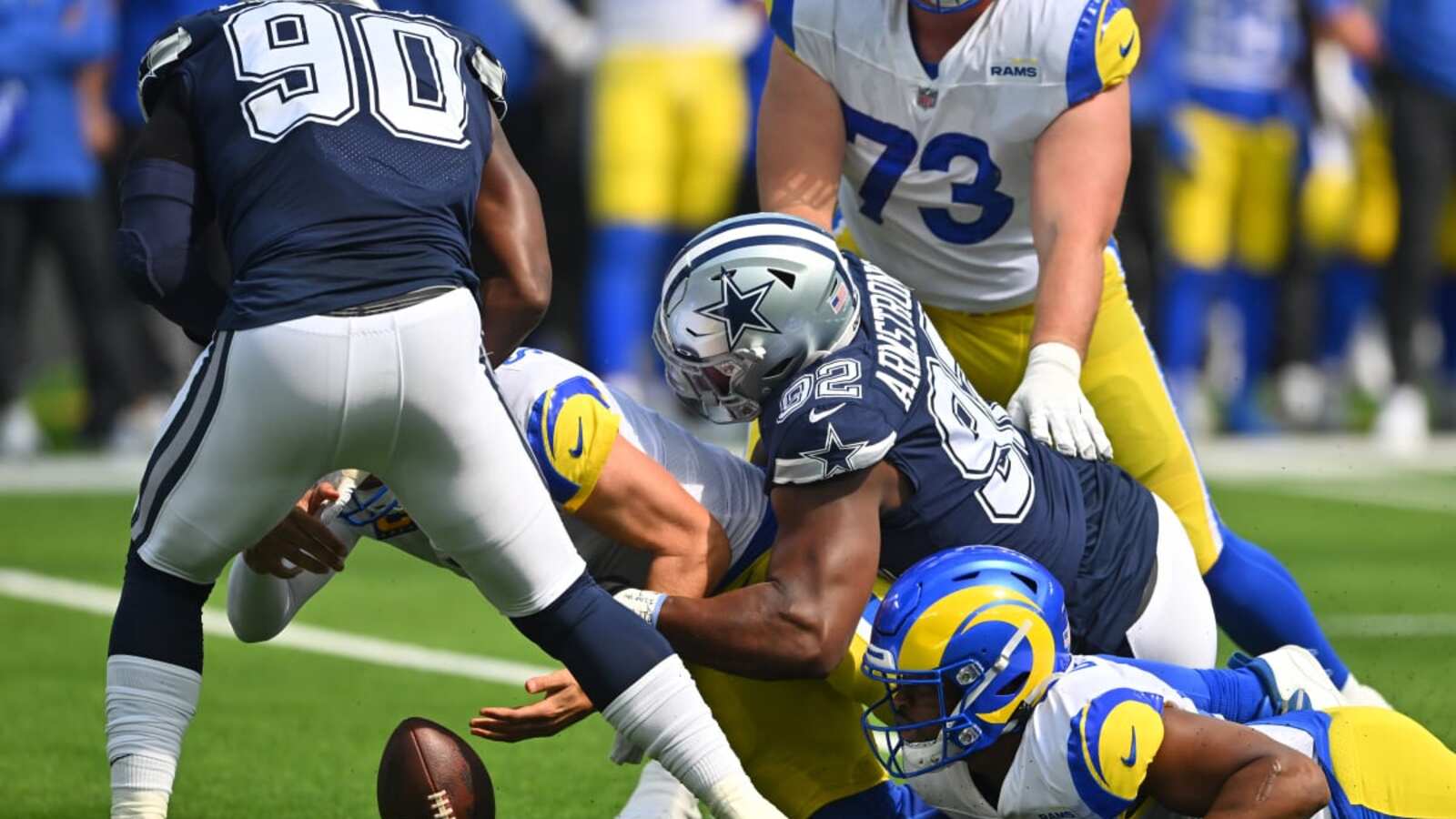 Rams Respond to Early Cowboys' Gut Punch, Trail at Halftime Yardbarker