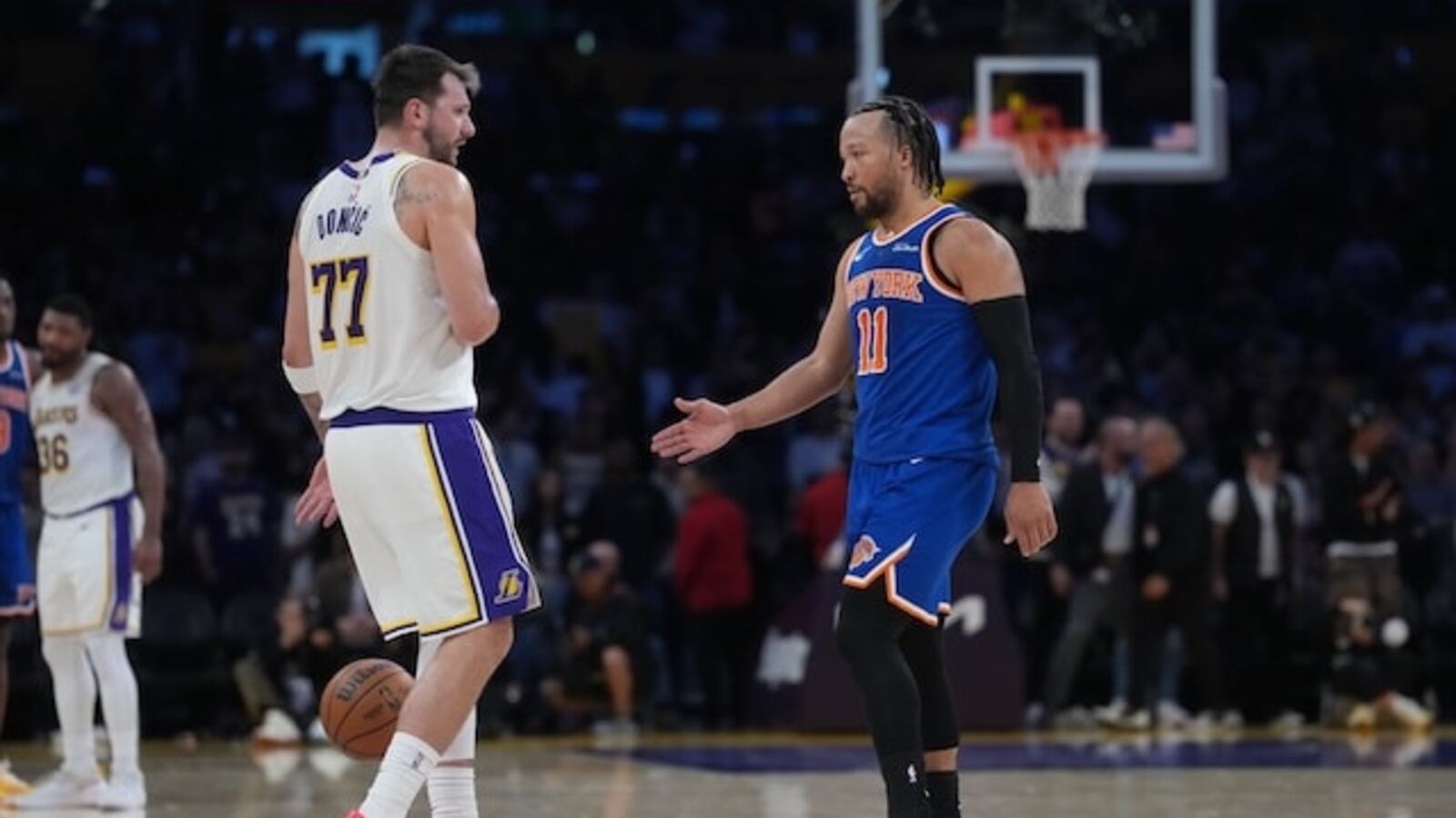 Luka Doncic Reveals Texts With Jalen Brunson During NBA Finals