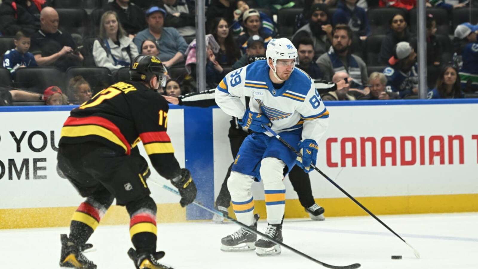 Suggested Trade Sends Blues’ Pavel Buchnevich to the Red Wings
