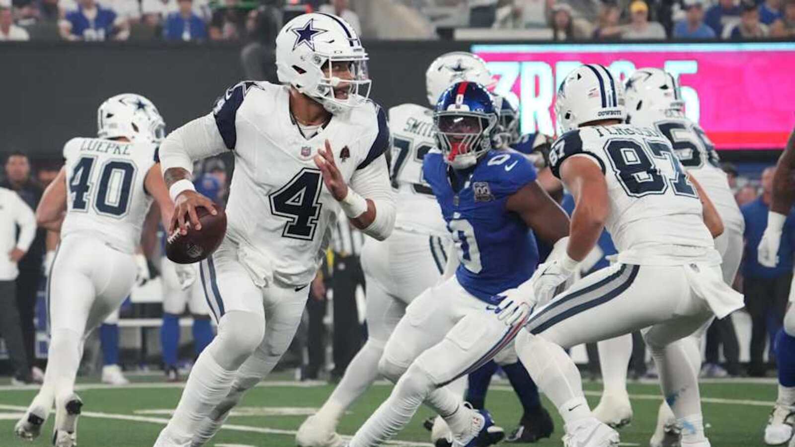 Dallas Cowboys vs. New York Giants Player of the Game Yardbarker