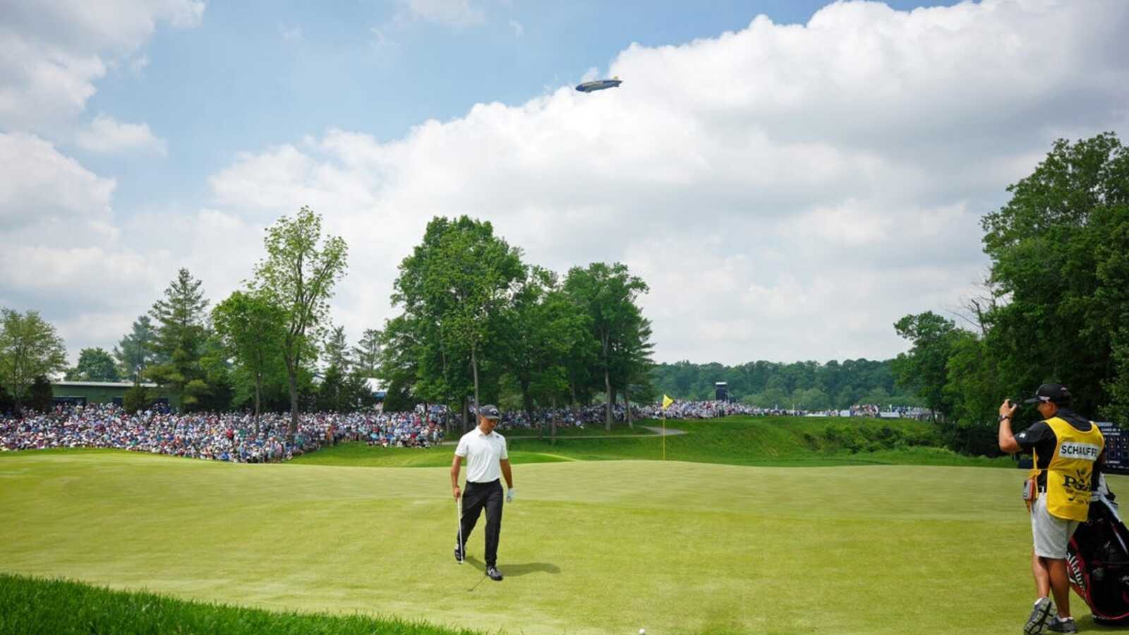 PGA Championship: Schauffele starts strong, Scheffler eagles opening hole