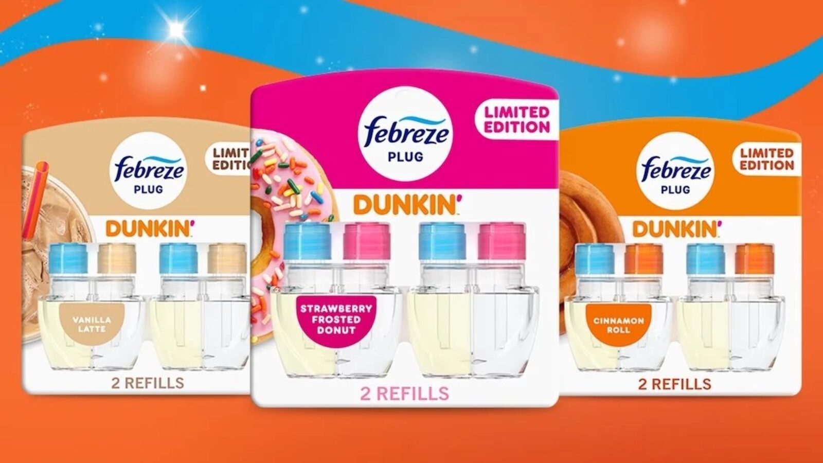 Dunkin' and Febreze brew up a coffee shop-scented collection
