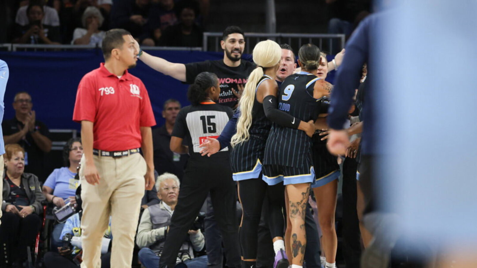 'Started This Altercation': Ex-ESPN Host Backs Eyewitness Claims After Natasha Cloud Gets Enes Kanter Ejected Following Verbal Exchange