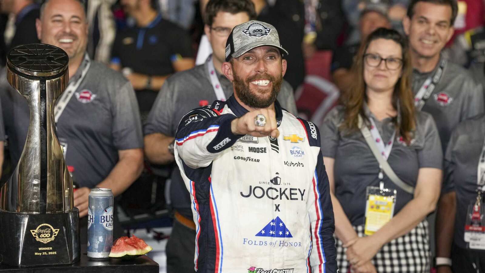 Ross Chastain Gives a Big Thumbs Up to Dale Earnhardt Jr. and Co. After Successful NASCAR Debut for Prime Ross Chastain Gives a Big Thumbs Up to Dale Earnhardt Jr. and Co. After Successful NASCAR Debut for Prime