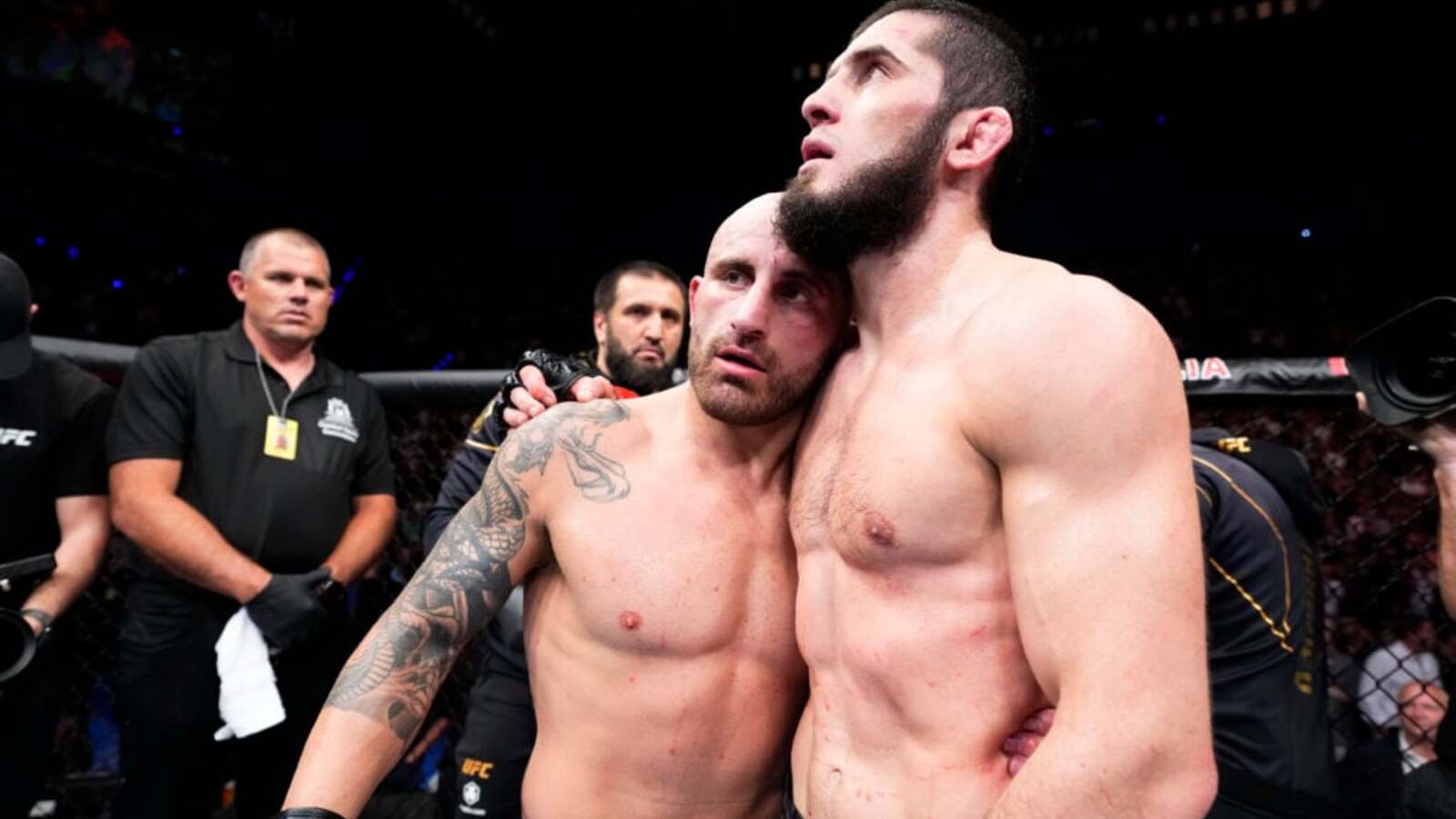 Islam Makhachev’s two word reaction to UFC 325 says it all about Alexander Volkanovski’s legacy