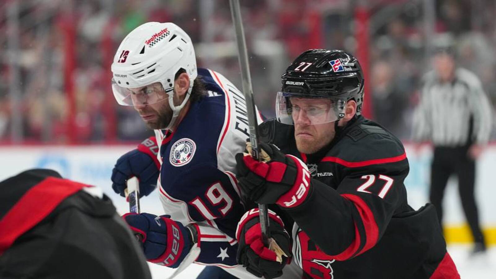 The Hurricanes welcome the Blue Jackets as each team looks for its third win in a row