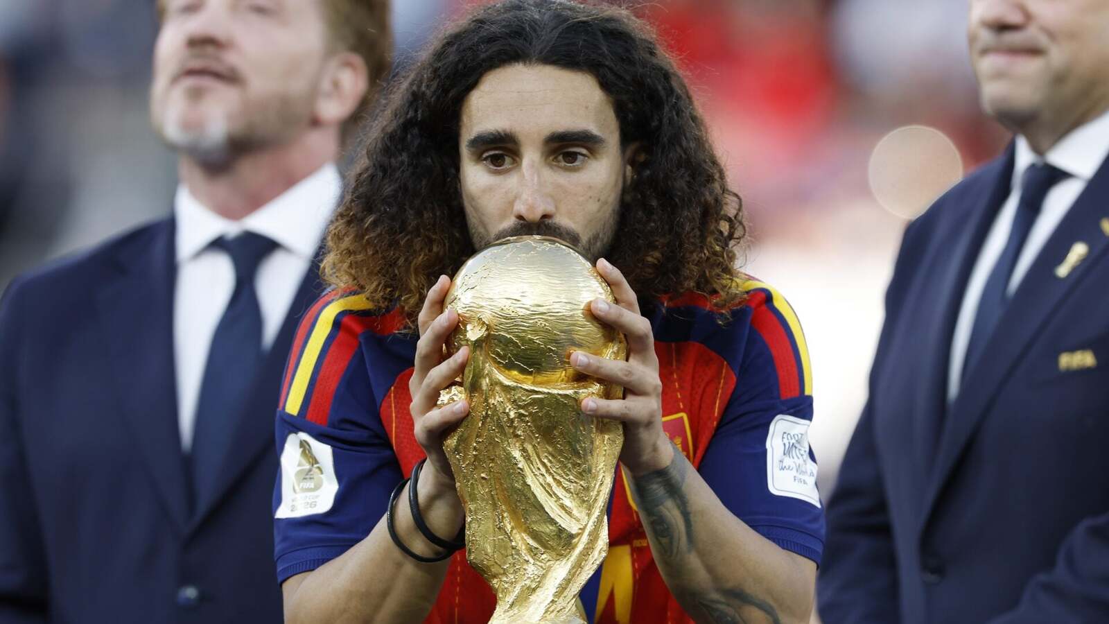 Spain star Marc Cucurella's bizarre vow he will now have to keep after World Cup win
