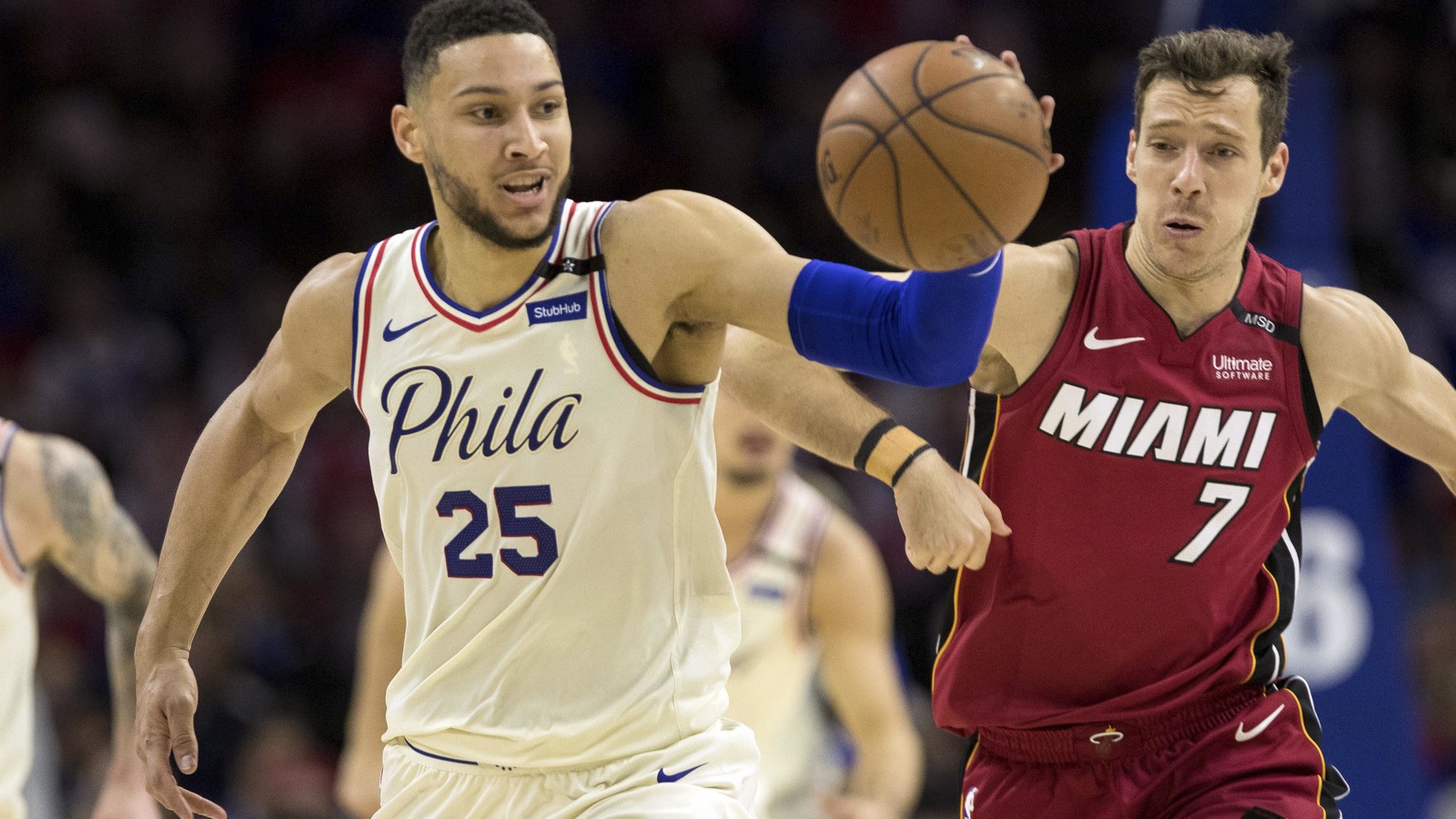 watch goran dragic slap ben simmons on back of head yardbarker com stubhub dayton flyers