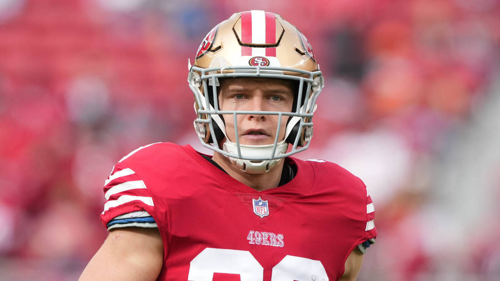 49ers' Christian McCaffrey praises Sam Darnold amid Trey Lance rumors