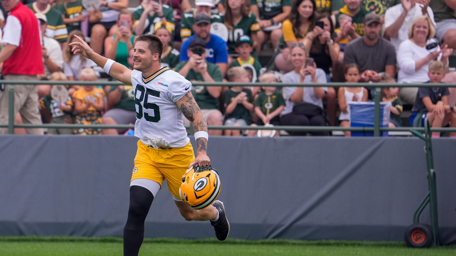 Packers Tight End Tucker Kraft Activated from PUP List