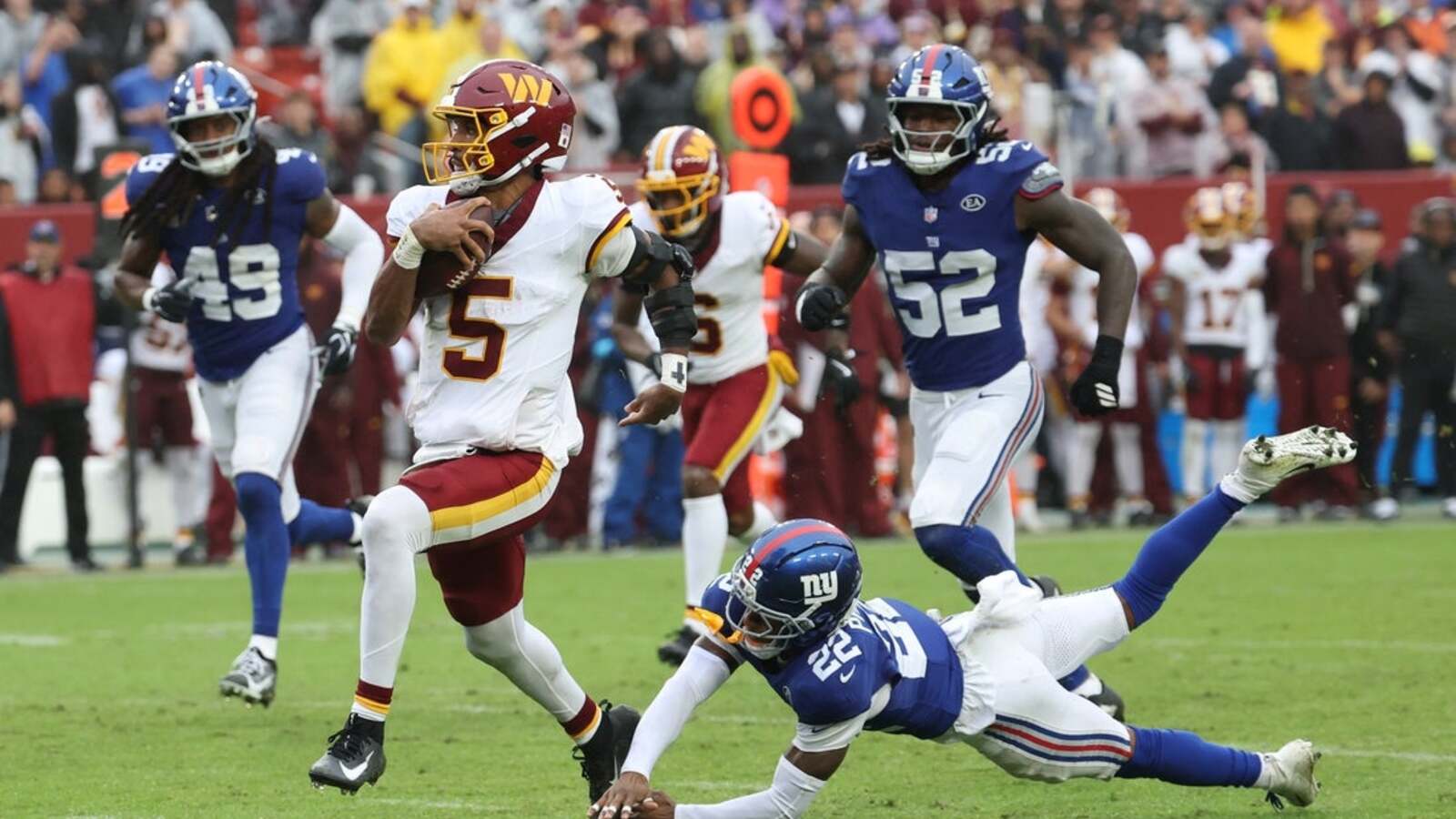 Giants and Commanders End in 27-27 Tie After Overtime