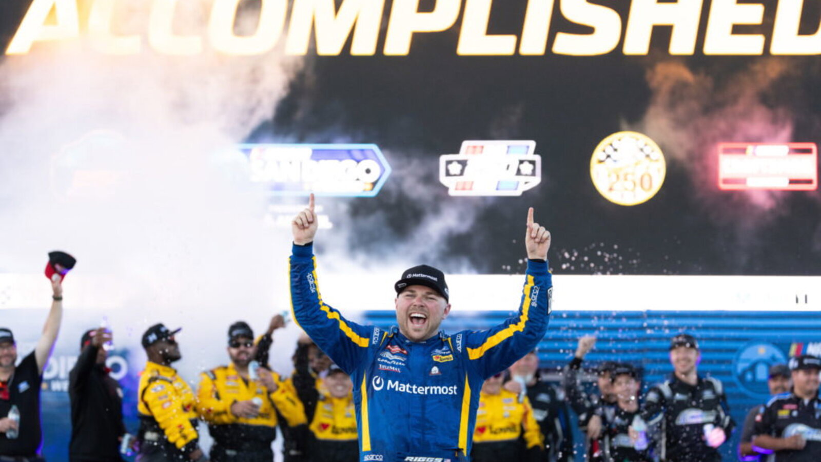Layne Riggs Wins NASCAR Truck Series Navy 250 at Naval Base Coronado