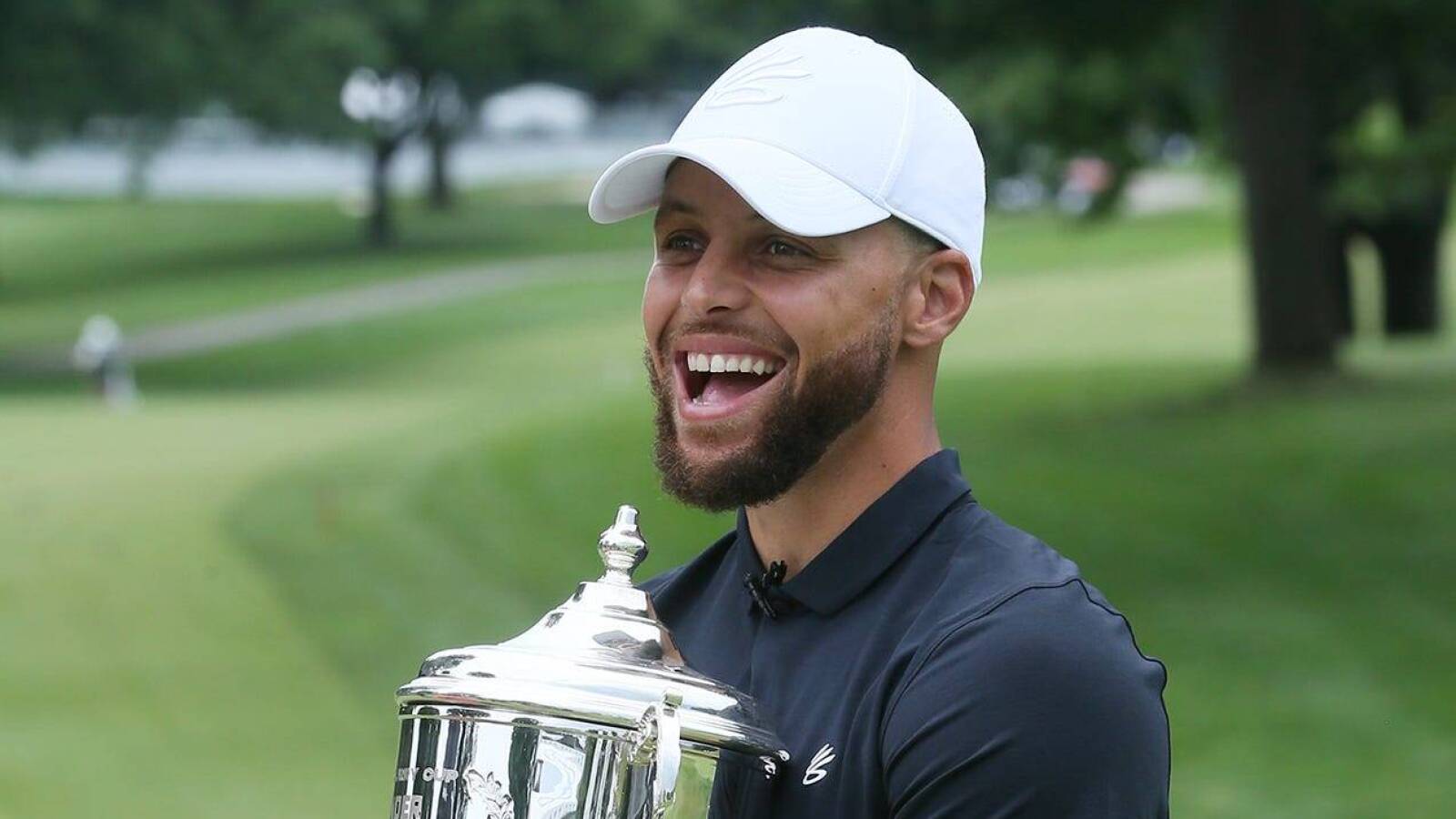 Watch Stephen Curry Drills Holeinone At Celebrity Golf Tournament