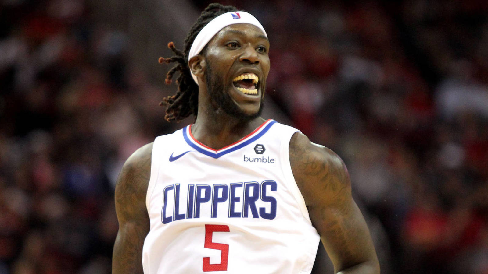 Does Montrezl Harrell Have Gold Teeth