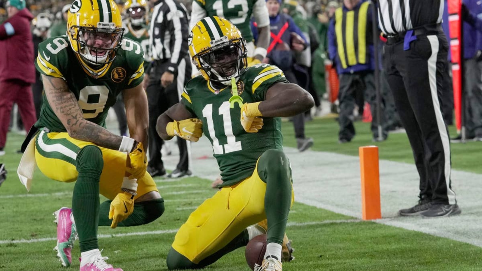 Announcers, Referees, and Jersey Combination for Packers vs. Vikings in ...
