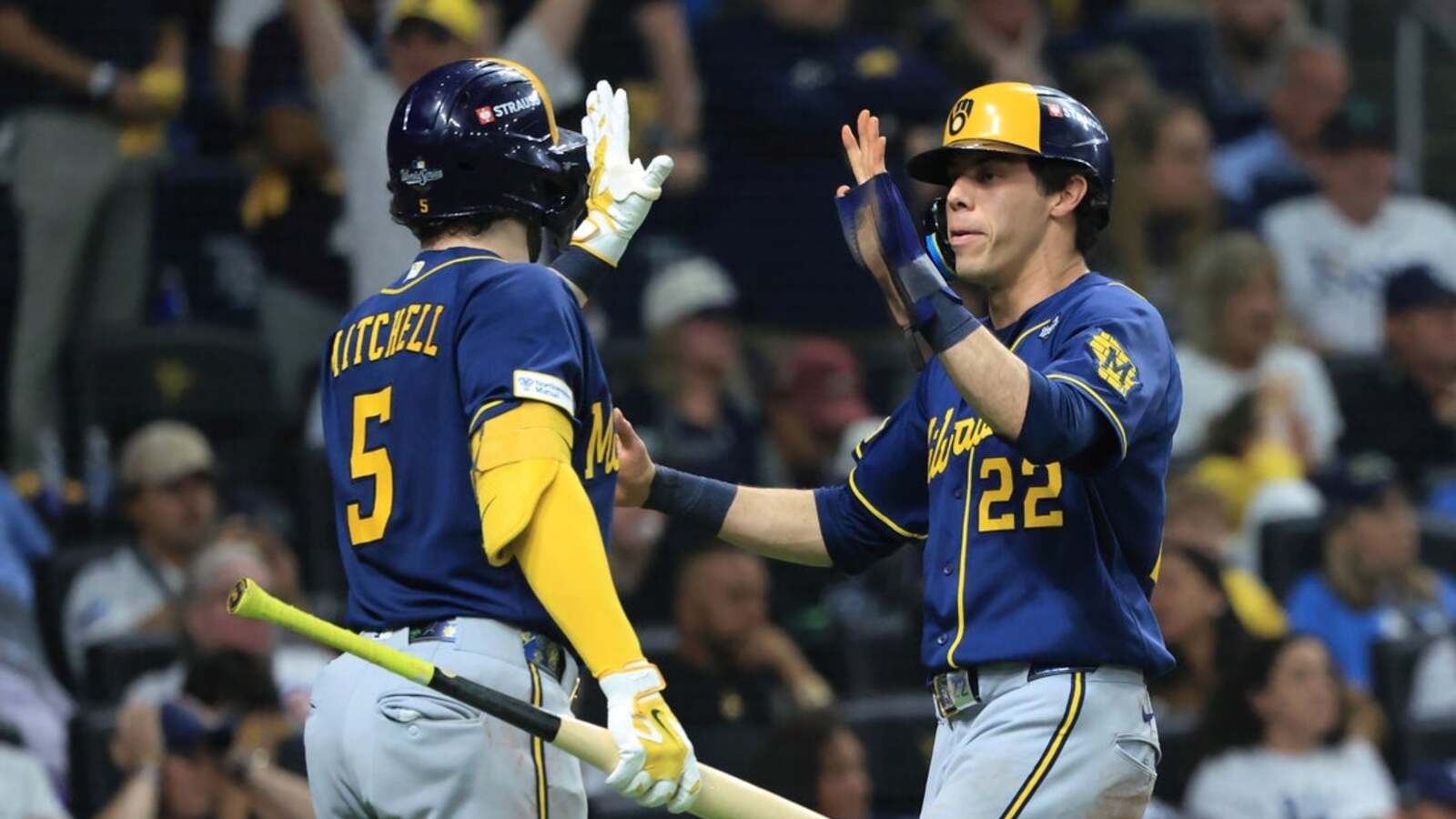 Jackson Chourio, Brewers blitz Rays in Game 3, close in on Series sweep