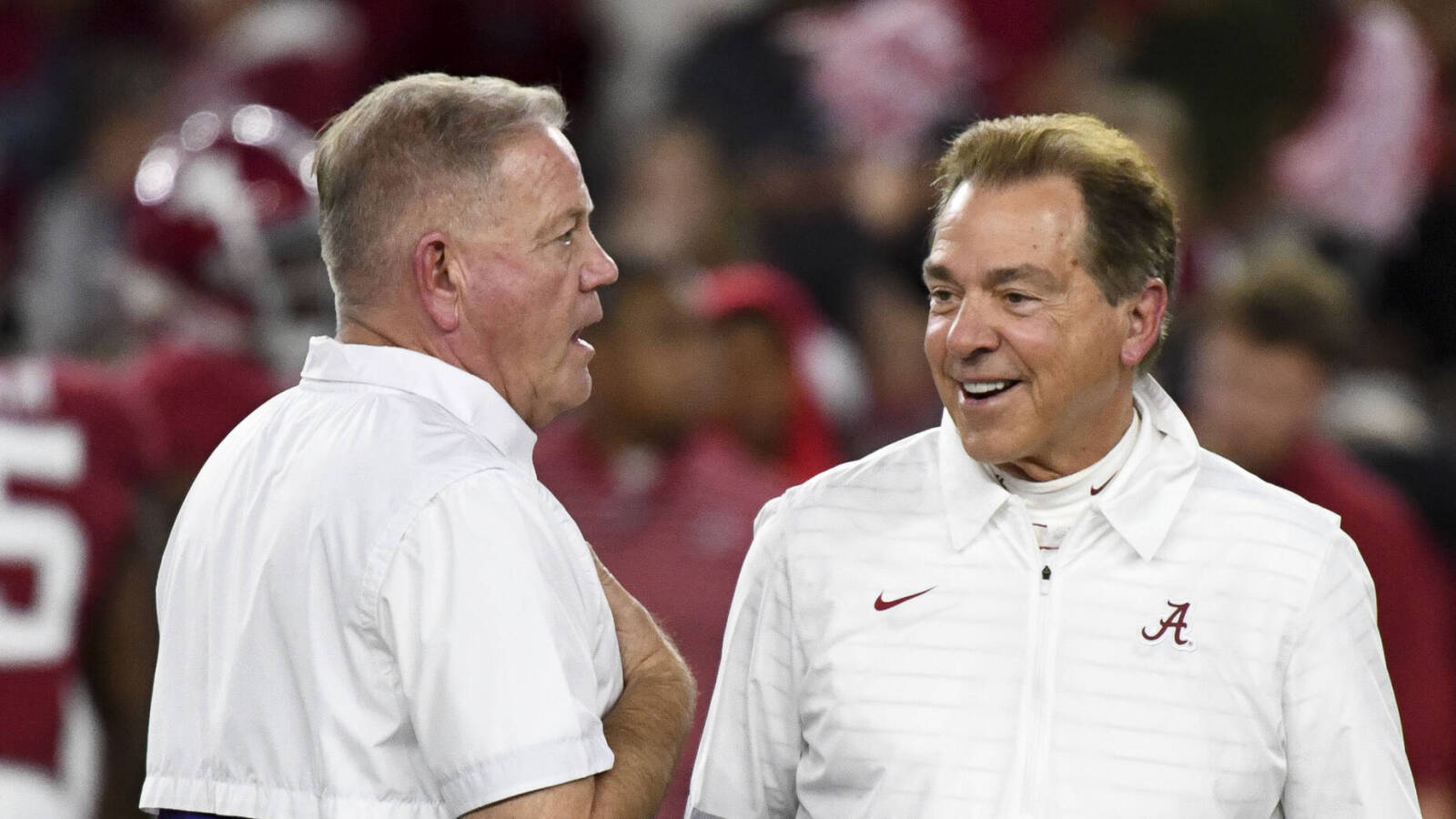 Nick Saban gives his stamp of approval for Brian Kelly and LSU