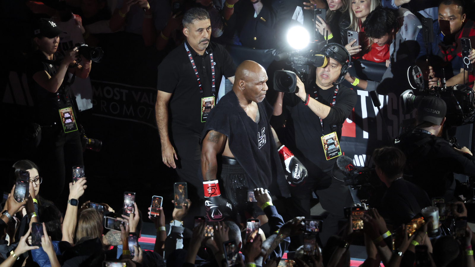 Mike Tyson and Floyd Mayweather Jr. Set on Collision Course in Historic Throwback