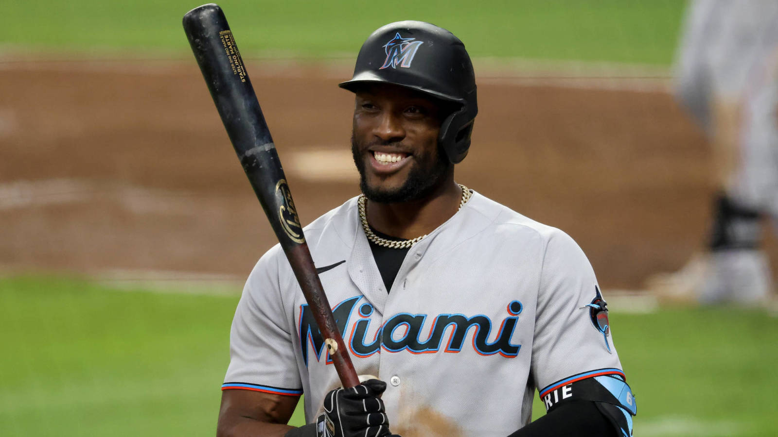 Marlins' Starling Marte has no timetable for return