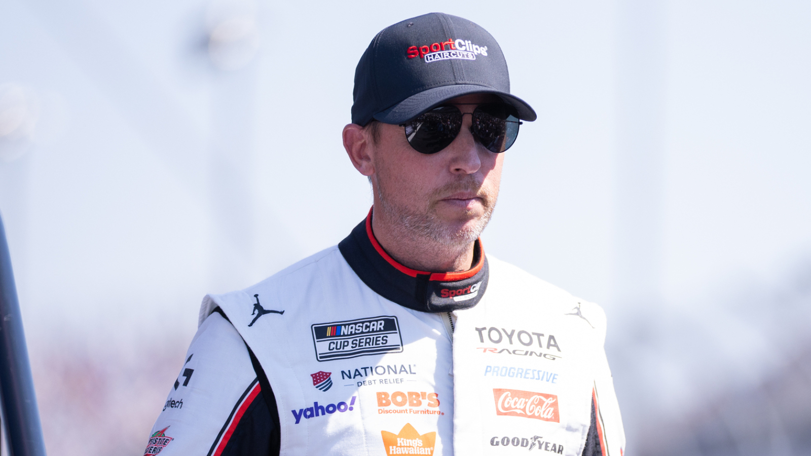 NASCAR's inherent chaos stole a win from Denny Hamlin at Kansas