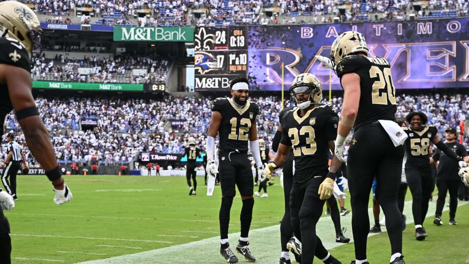 Saints, Raiders face off in matchup of surprising teams