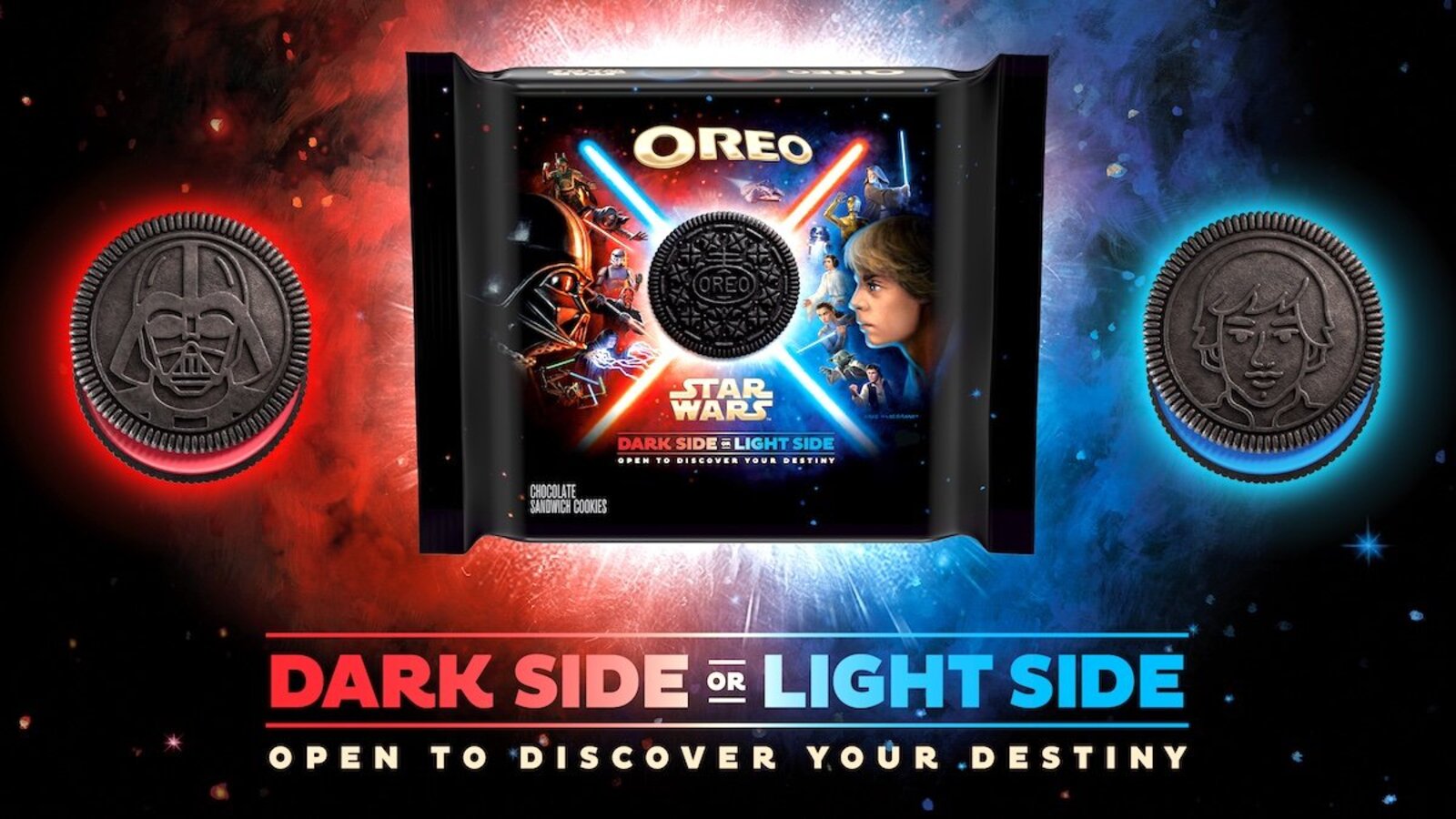 OREO’s STAR WARS Cookies Come in Mystery Light and Dark Side Packs ...