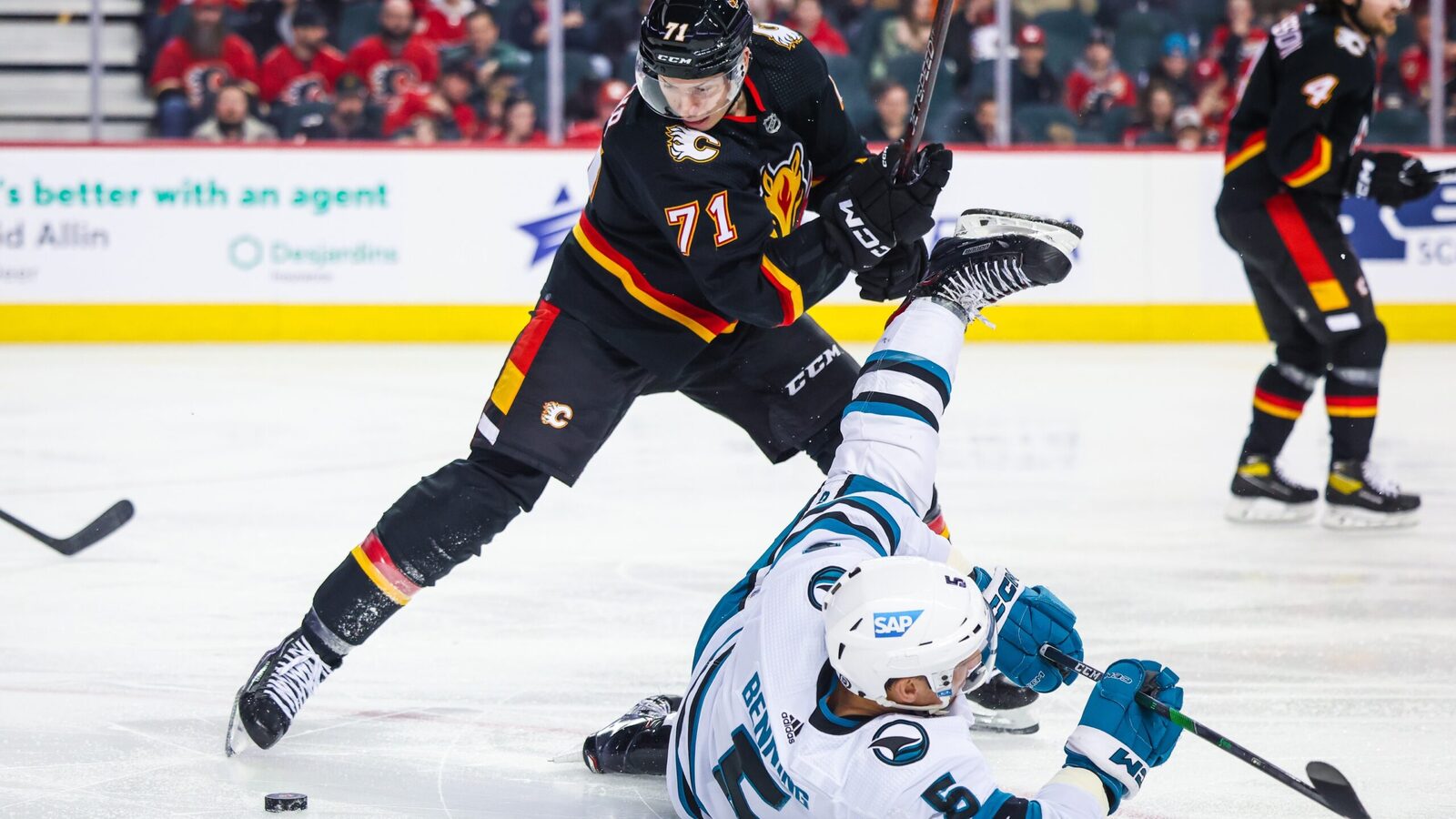 Calgary Flames stumble but pull through against San Jose Sharks - Vimarsana News