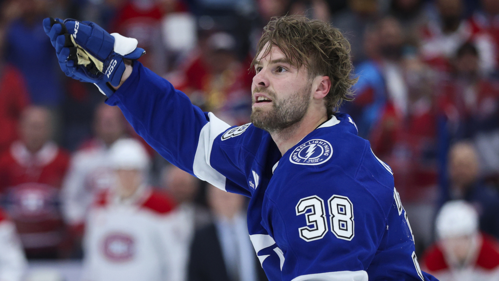 Brandon Hagel's Gordie Howe hat trick saves Lightning from 2-0 hole in win over Canadiens
