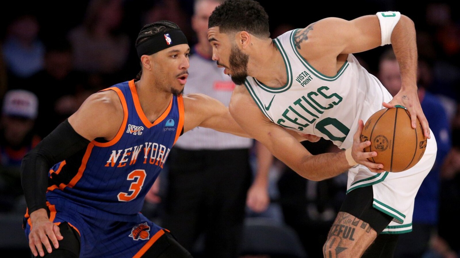 Knicks star says the ‘NBA needs to drug test them dudes’ after Celtics