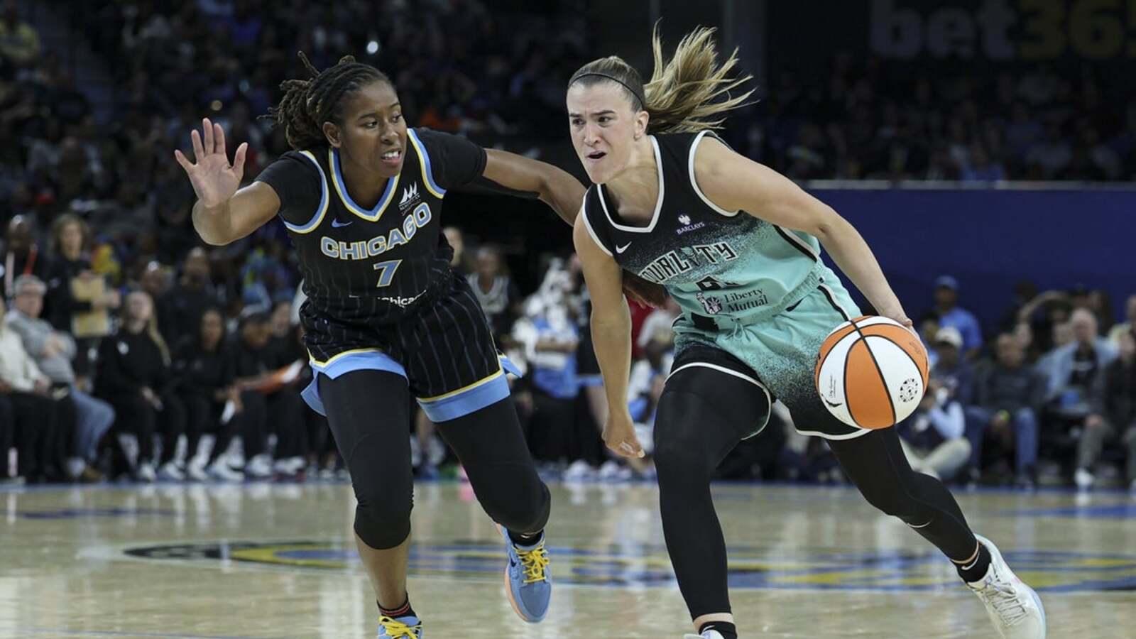 Liberty sink WNBA-record 19 three-pointers, scorch Angel Reese, Sky