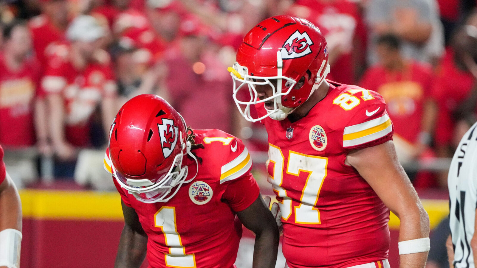 It's Frustrating for Me': Travis Kelce Upset Over Xavier Worthy's Injury  Exit | Yardbarker