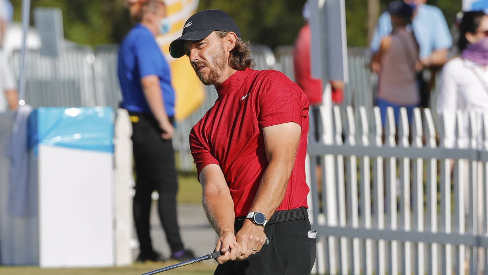 PGA Tour golfers wear red in honor of Tiger Woods | Yardbarker