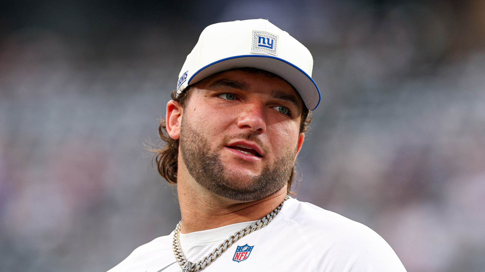 Giants' Cam Skattebo Faces Security Delay Before Sunday Night Football