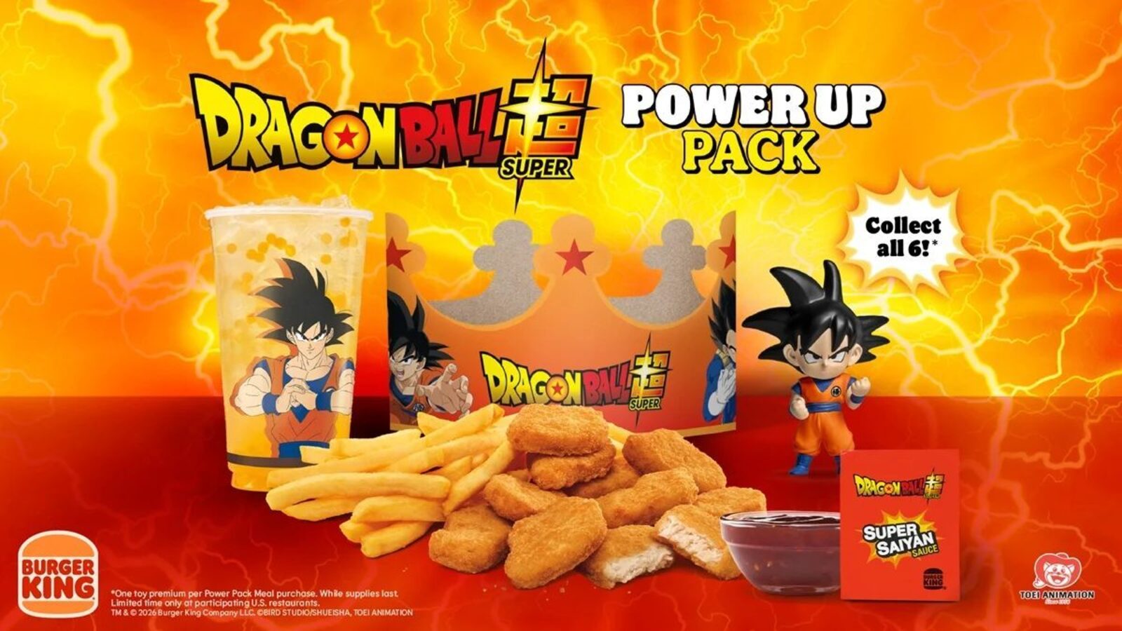 'Dragon Ball' and Burger King power up in new collaboration