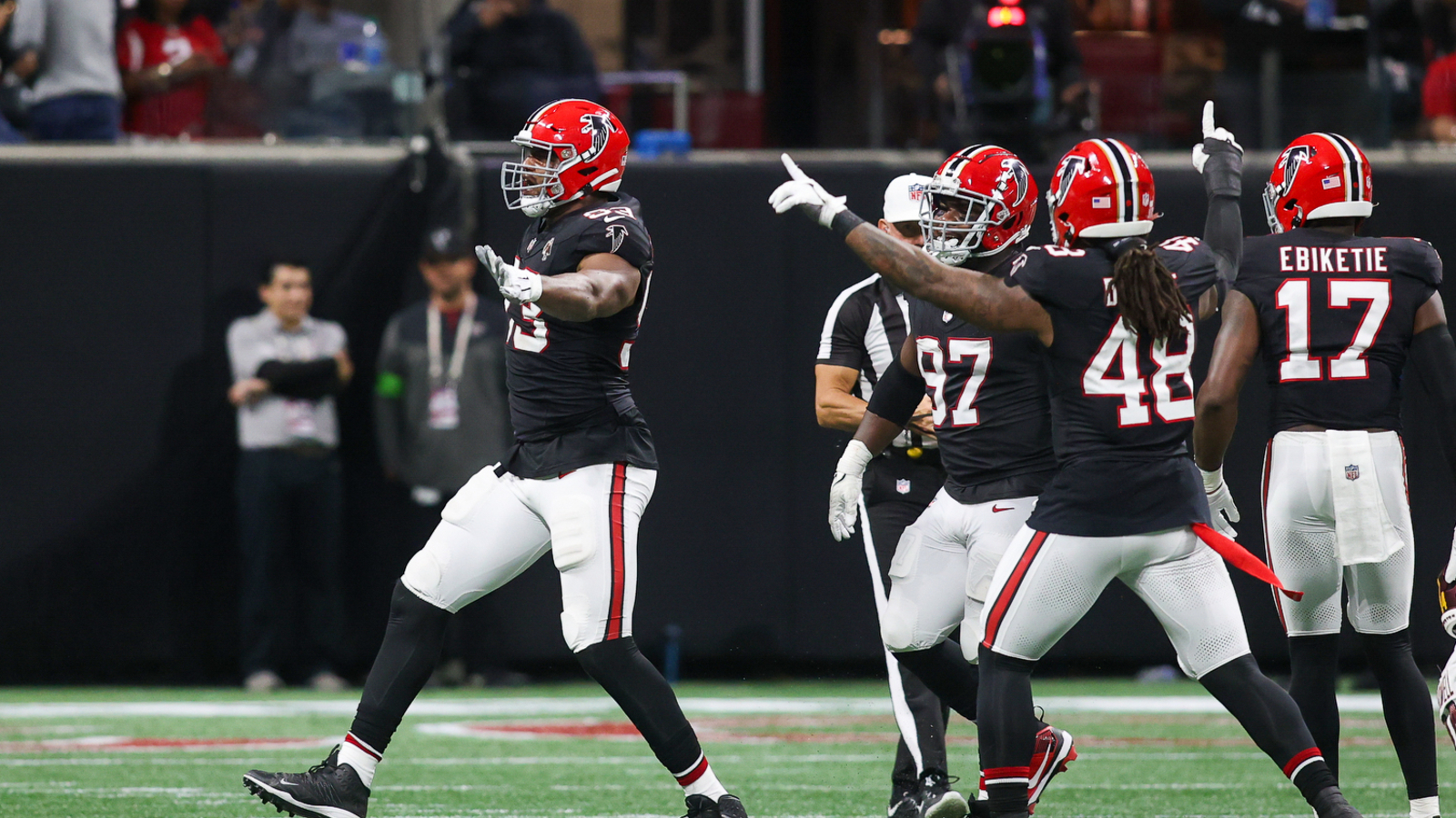 Watch Aerial shot of Calais Campbell’s 100th career sack Yardbarker