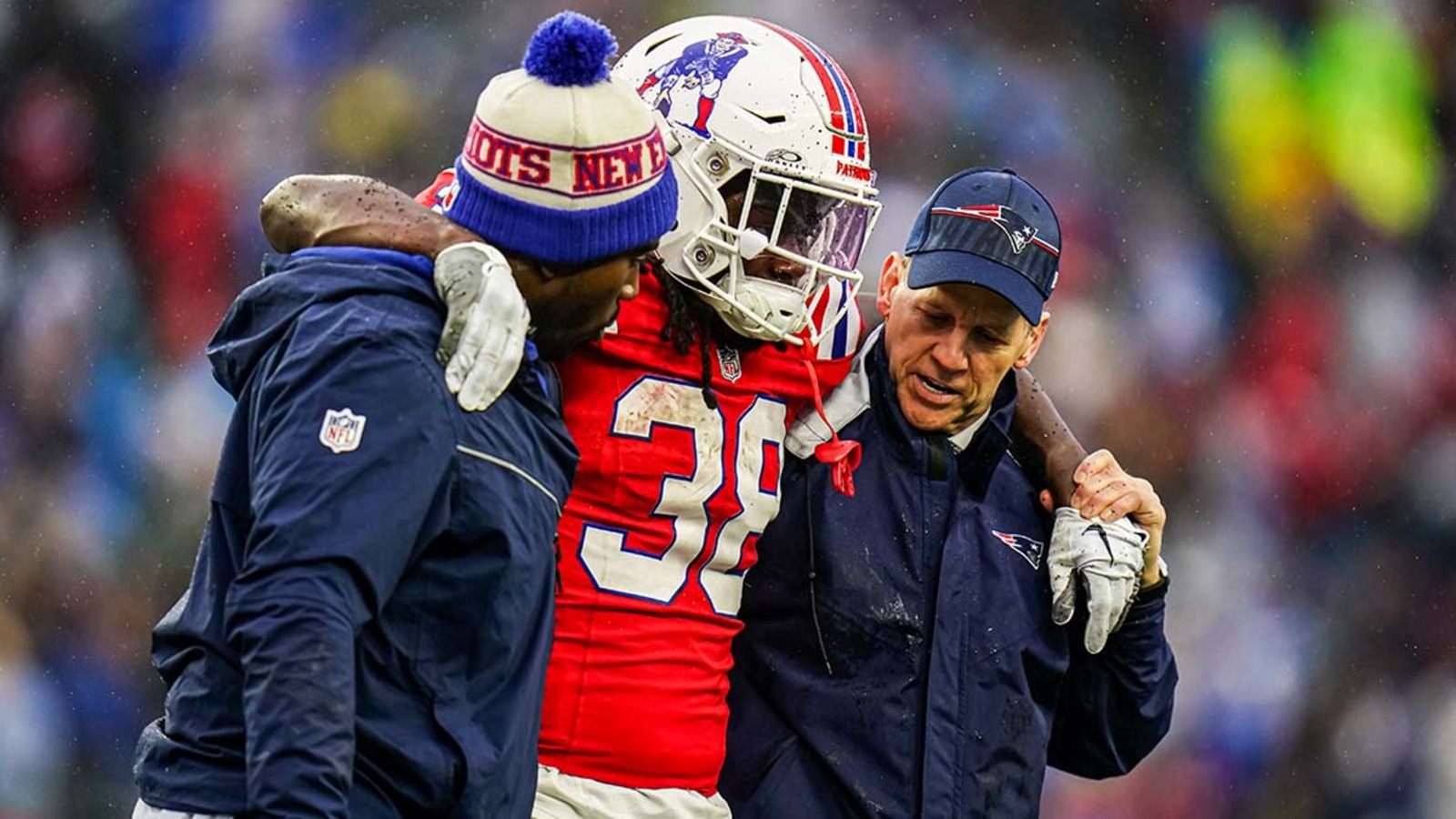 Patriots place RB Rhamondre Stevenson on seasonending injured reserve