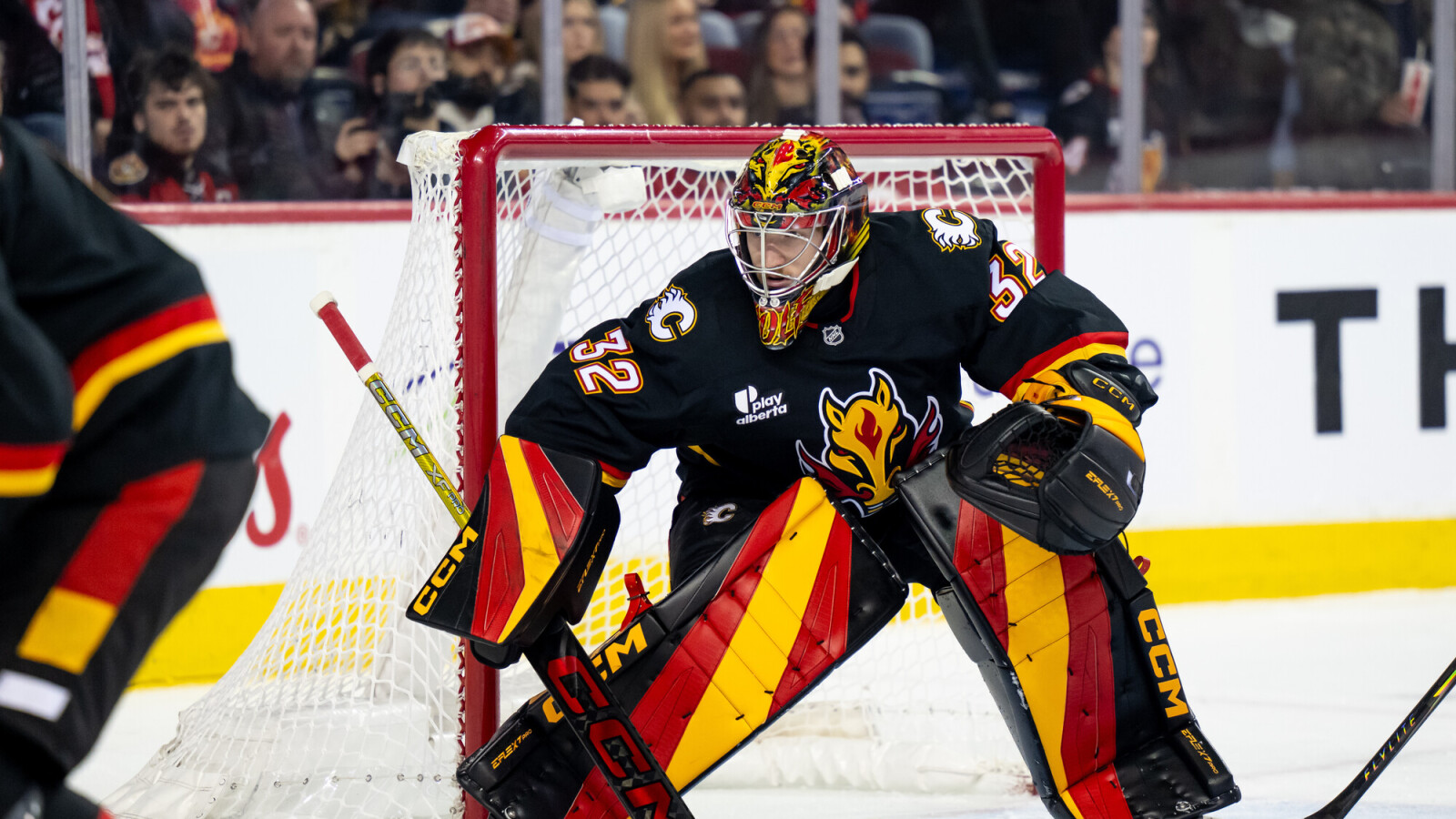 Dustin Wolf Leads Flames to 2-0 Shutout Victory Over the Mammoth ...