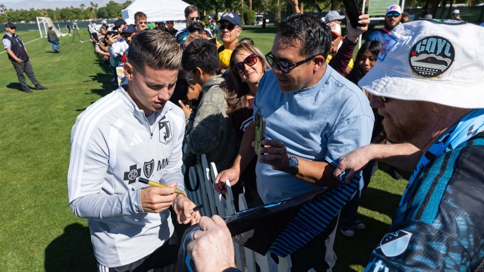 James Rodriguez to debut for Minnesota United in Vancouver