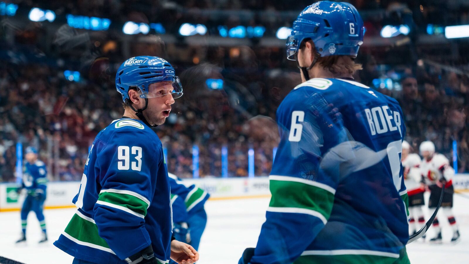 Scenes from practice: Rossi returns and Canucks shake up forward lines in effort to snap 8-game losing streak