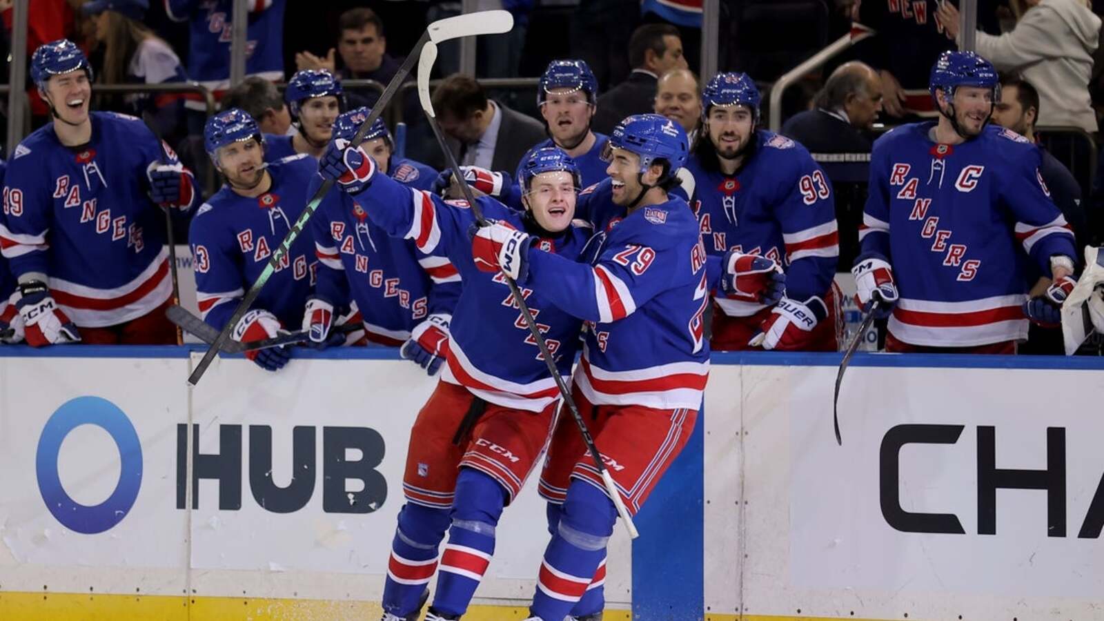 Milestones abound for youngsters as Rangers wallop Blackhawks | Yardbarker