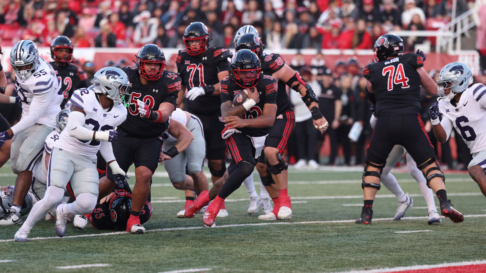 Utah Utes Keep Playoff Hopes Alive in Dramatic Fashion, Beat Kansas ...