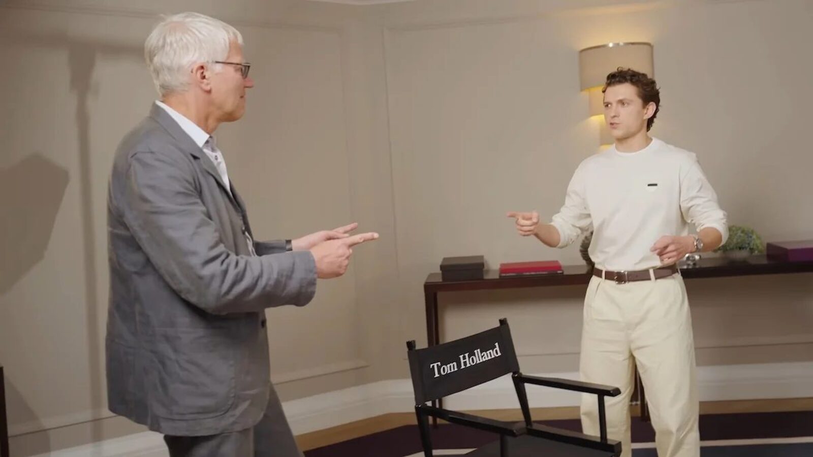 'Spider-Man' Tom Holland meets historian Tom Holland to talk 'The Odyssey'