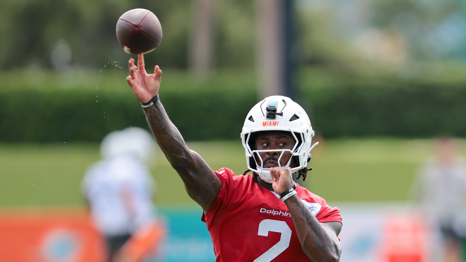 Miami Dolphins Hold Fourth Training Camp Practice Open to Fans